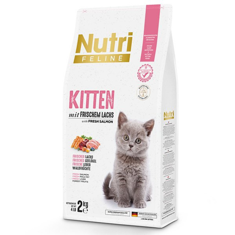 Nutri Feline 2 Kg Kitten Tavuklu Yavru | Yavru Kedi Kuru Maması Nutri Feline 2 Kg Kitten Tavuklu Yavru | Yavru Kedi Kuru Maması