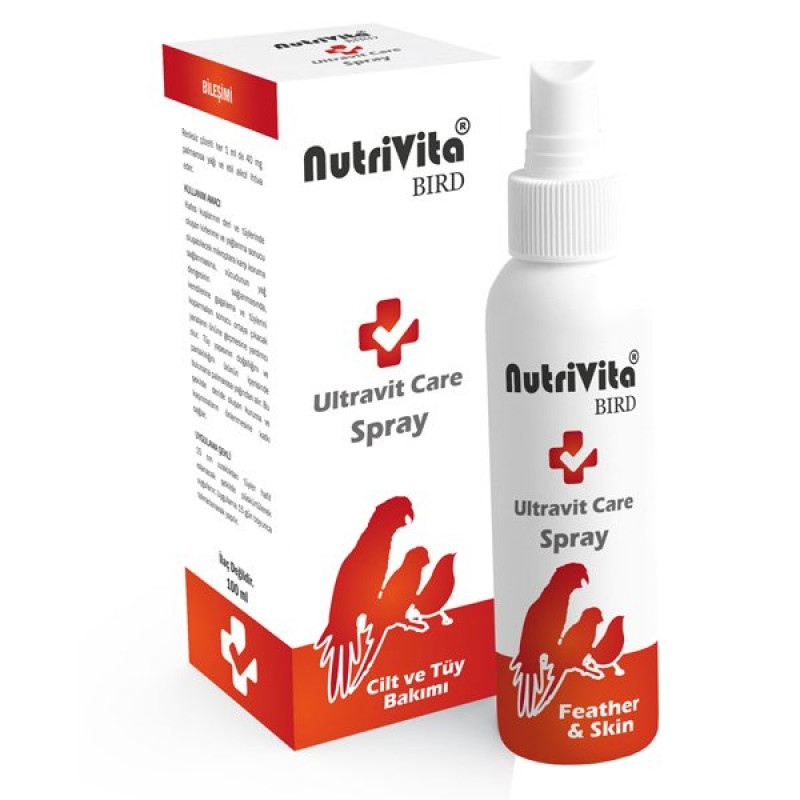 NutriVita 100 Ml Bird Ultravit Care Kafes Dezenfektan Spreyi | Kuş Diğer Ürünler NutriVita 100 Ml Bird Ultravit Care Kafes Dezenfektan Spreyi | Kuş Diğer Ürünler