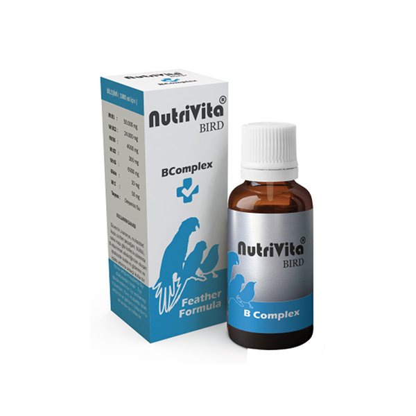 NutriVita 30 Ml Bird B Complex - B Vitamini | Kuş İlacı