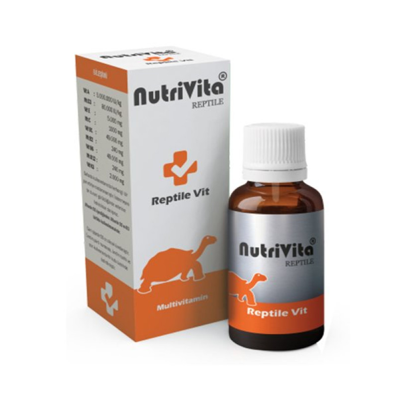 NutriVita 30 Ml Reptile Kaplumbağa Vitamini | Kaplumbağa Vitamin Ve Minerali NutriVita 30 Ml Reptile Kaplumbağa Vitamini | Kaplumbağa Vitamin Ve Minerali