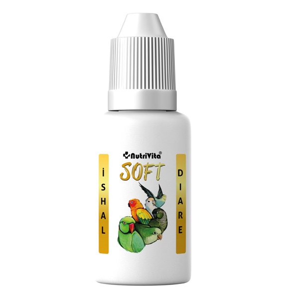 NutriVita 30 Ml Soft Diare Kuş Bağırsak Güçlendirici İshal Desteği | Kuş İlacı