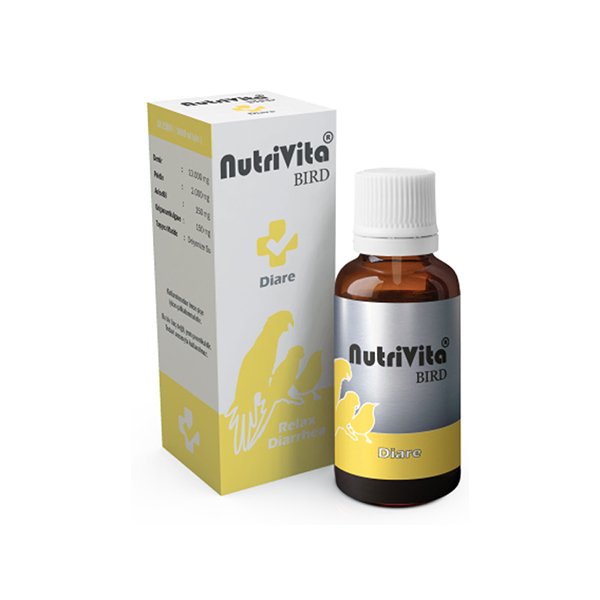 NutriVita Bird Diare Kuş İshal Önleyici ve Bağırsak Düzenleyici | Kuş İlacı