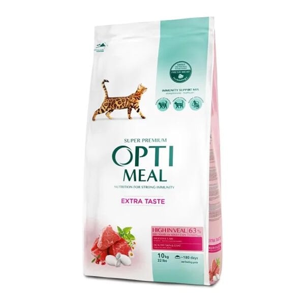 Optimeal 1.5 Kg Extra Taste Dana | Yetişkin Kuru Kedi Maması