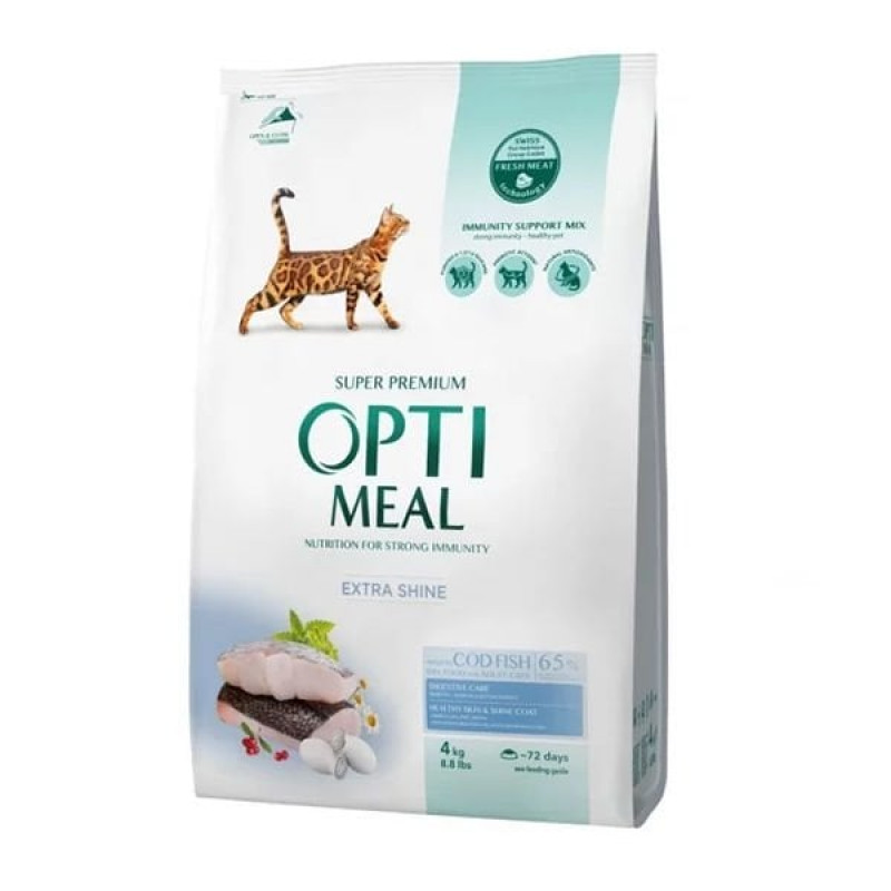 Optimeal 4 Kg Extra Shine Morina | Yetişkin Kuru Kedi Maması Optimeal 4 Kg Extra Shine Morina | Yetişkin Kuru Kedi Maması