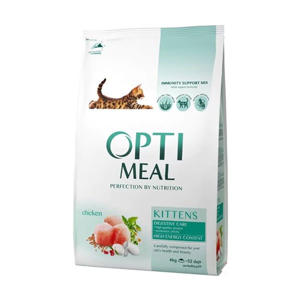 Optimeal 4 Kg Kitten Tavuk | Yavru Kedi Kuru Maması