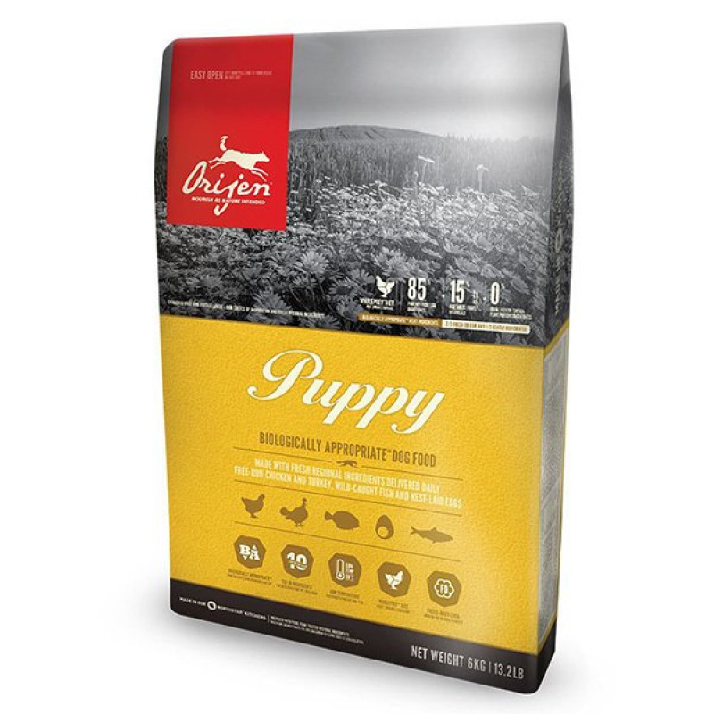 Orijen 6 Kg Puppy Tahılsız Tavuklu Yavru | Yavru Köpek Kuru Maması Orijen 6 Kg Puppy Tahılsız Tavuklu Yavru | Yavru Köpek Kuru Maması