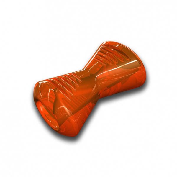 Outwardhound Bionic Opaque Bone Turuncu Kemik Şeklinde Ödül Koyulabilen Oyuncak | Ödül Hazneli Köpek Oyuncağı