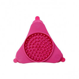 Lick Mat Yalama Tablası Pembe | Plastik Mama Ve Su Kabı