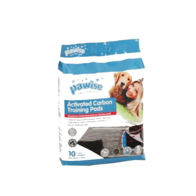 Pawise 10 Adet Karbonlu Tuvalet Pedi 60x90 Cm | Köpek Külodu Ve Pedi Pawise 10 Adet Karbonlu Tuvalet Pedi 60x90 Cm | Köpek Külodu Ve Pedi
