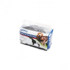 12 Adet XL Alt Bağlama Bezi Siyah | Köpek Külodu Ve Pedi 12 Adet XL Alt Bağlama Bezi Siyah | Köpek Külodu Ve Pedi