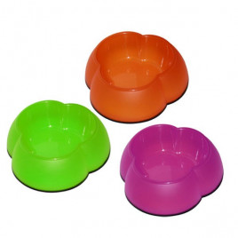 1250 Ml Plastik Mama Kabı Çiçek Şekilli | Plastik Mama Ve Su Kabı