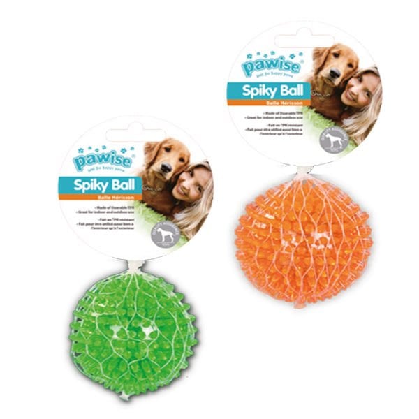 Pawise 12,5 Cm Dikenli Lastik Top | Köpek Top Oyuncak