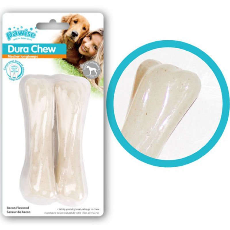 Pawise 2 Adet Dura Chew Et Aromalı Kemik | Köpek Çiğneme Pawise 2 Adet Dura Chew Et Aromalı Kemik | Köpek Çiğneme