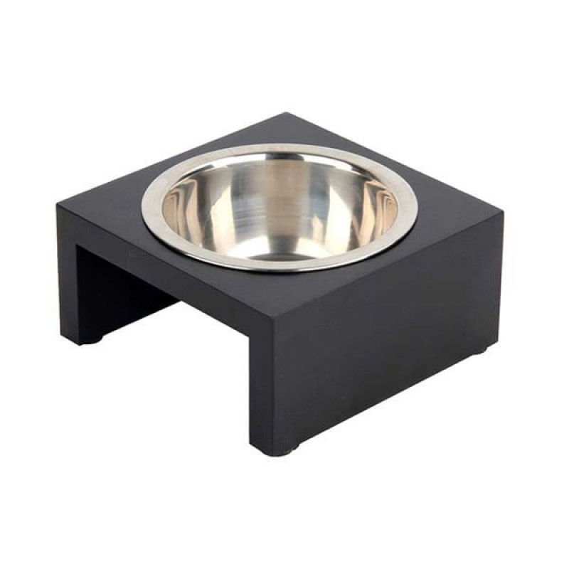 Pawise 200 Ml Ahşap Standlı Çelik Mama ve Su Kabı | Metal Mama Ve Su Kabı Pawise 200 Ml Ahşap Standlı Çelik Mama ve Su Kabı | Metal Mama Ve Su Kabı