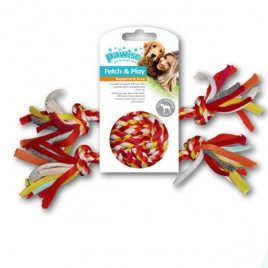 25 Cm 2 Düğümlü İp Top Renkli | Köpek Top Oyuncak 25 Cm 2 Düğümlü İp Top Renkli | Köpek Top Oyuncak