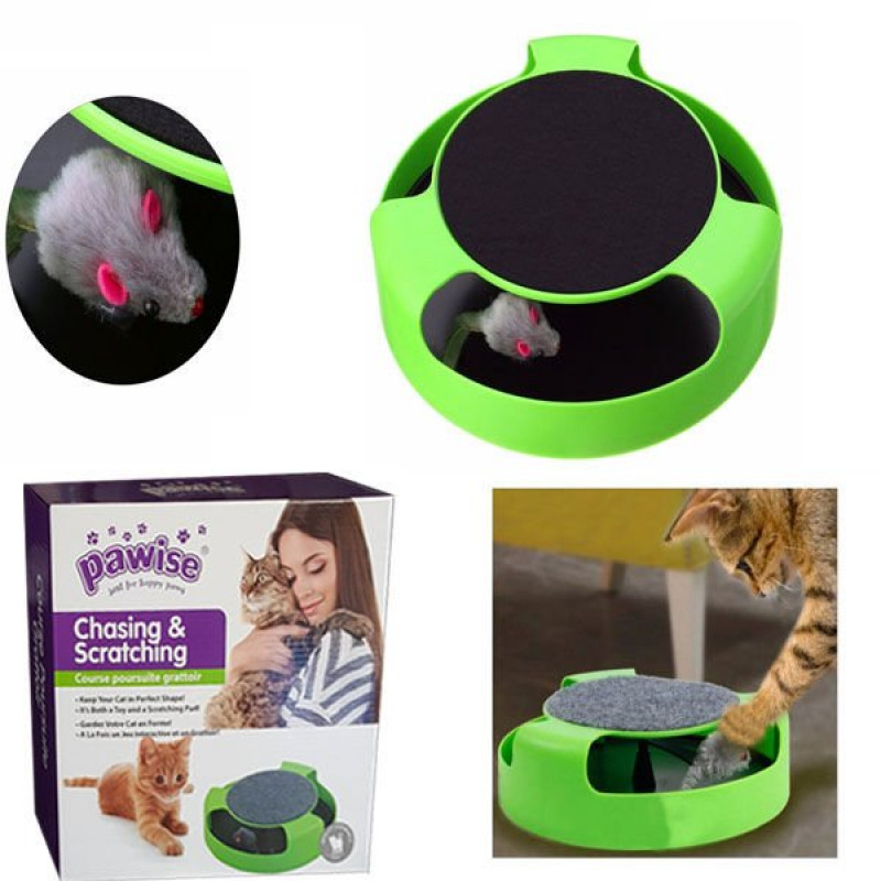 Pawise 25x25 Cm Chasing - Scratching | Kedi Zeka Oyuncağı Pawise 25x25 Cm Chasing - Scratching | Kedi Zeka Oyuncağı