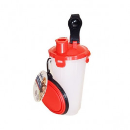 2x350 Ml Seyahat Suluğu ve Mama Kabı Turuncu | Köpek Seyahat Mama Ve Su Kabı 2x350 Ml Seyahat Suluğu ve Mama Kabı Turuncu | Köpek Seyahat Mama Ve Su Kabı