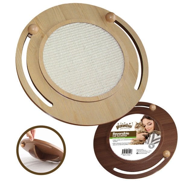 Pawise 35x35x6 Cm Yuvarlak Tırmalama | Kedi Tırmalama Paspası