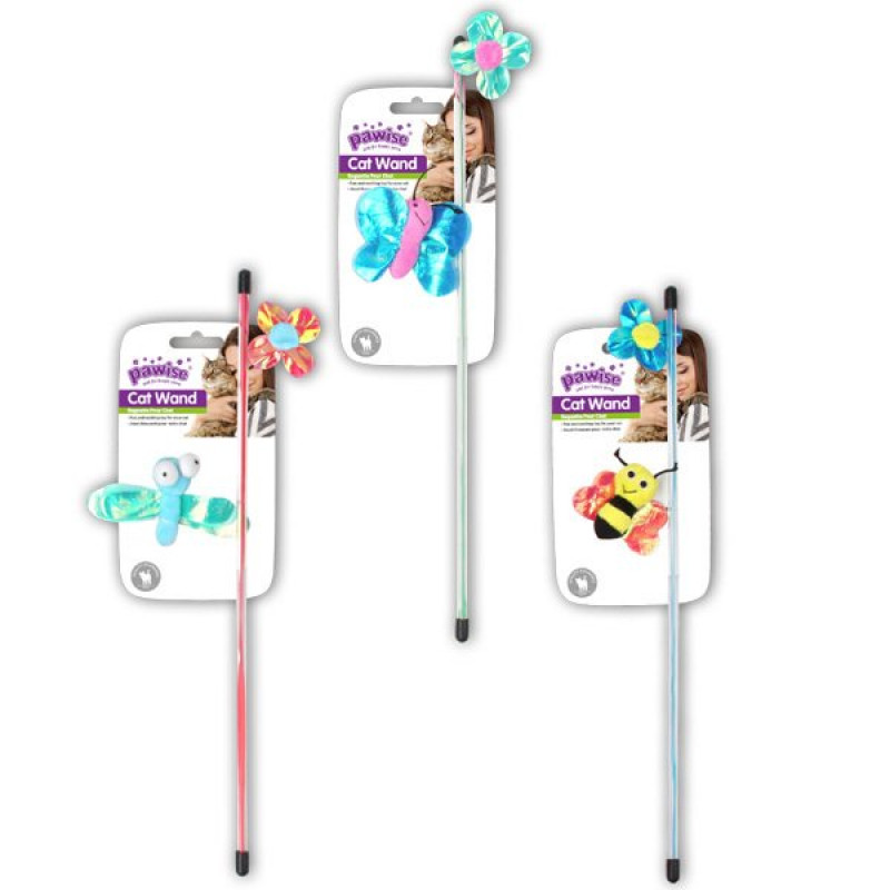 Pawise 45 Cm Böcekli Kedi Oltası | Kedi Oltası