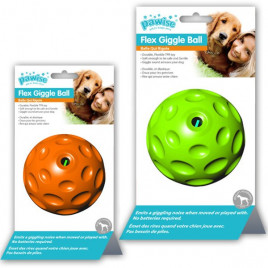 9 Cm Flex Chıme Sesli Top Oyuncak | Köpek Top Oyuncak