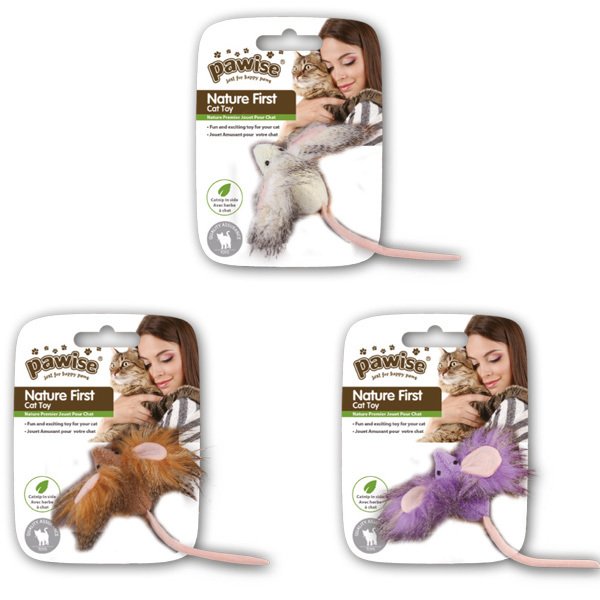 Pawise Büyük Kulaklı Fare Oyuncak | Kedi Fare Oyuncak