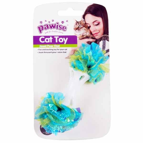 Pawise Cat Dummbell Flower Renkli | Kedi Çiğneme Oyuncağı