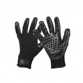 Deshedding Glove Tüy Toplama Eldiveni Siyah | Köpek Tüy Eldiveni