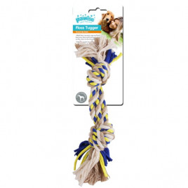 Floss Tugger İp Kemik Oyuncak | Köpek Diş İpi