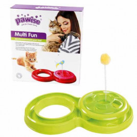 Great Fun Cat Toy Plastik Parkur Renkli | Kedi Oyun Alanı Great Fun Cat Toy Plastik Parkur Renkli | Kedi Oyun Alanı