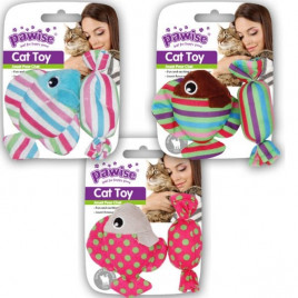 Hışırtılı Şeker ve Balık Renkli | Kedi Çiğneme Oyuncağı Hışırtılı Şeker ve Balık Renkli | Kedi Çiğneme Oyuncağı