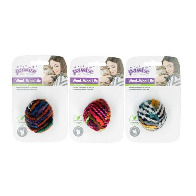 Pawise Meow Meow Lıfe Yun Top Oyuncağı | Kedi Top Oyuncak Pawise Meow Meow Lıfe Yun Top Oyuncağı | Kedi Top Oyuncak