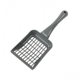 Plastik Kum Küreği Gri | Kedi Tuvalet Küreği Plastik Kum Küreği Gri | Kedi Tuvalet Küreği