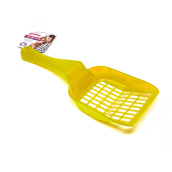 Pawise Plastik Kum Küreği Sarı | Kedi Tuvalet Küreği