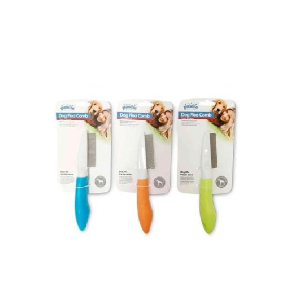 Pawise Plastik Saplı İnce Uçlu Düz Tarak | Köpek Tarağı