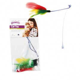 Rod Two Pack Tüylü Renkli | Kedi Oltası Rod Two Pack Tüylü Renkli | Kedi Oltası