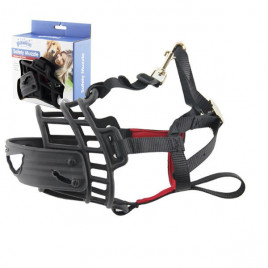 S Ayarlanabilir Plastik Ağızlık Siyah | Köpek Ağızlığı