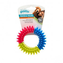 S Rainbow World Kauçuk Daire Renkli | Köpek Çiğneme S Rainbow World Kauçuk Daire Renkli | Köpek Çiğneme