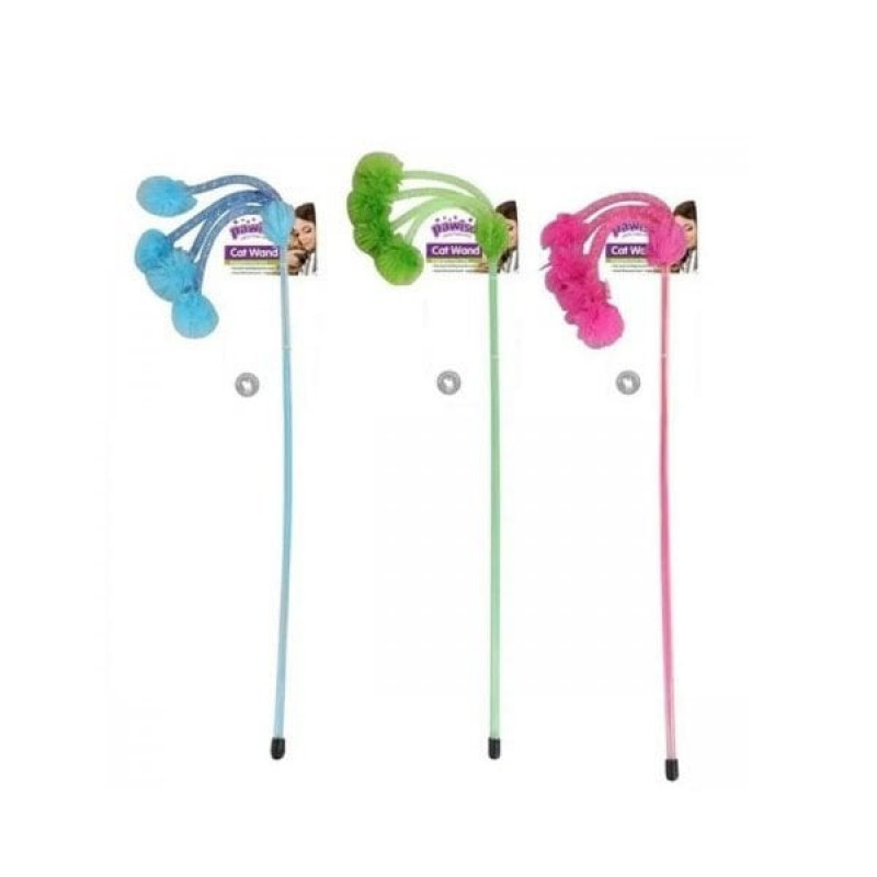 Pawise Saçaklı Olta Renkli | Kedi Oltası Pawise Saçaklı Olta Renkli | Kedi Oltası