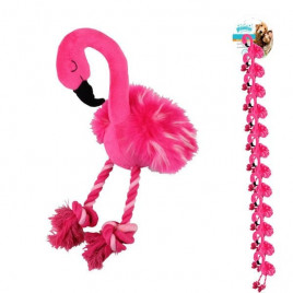 Tropic Peluş Flamingo Pembe | Kumaş Ve Peluş Köpek Oyuncağı Tropic Peluş Flamingo Pembe | Kumaş Ve Peluş Köpek Oyuncağı