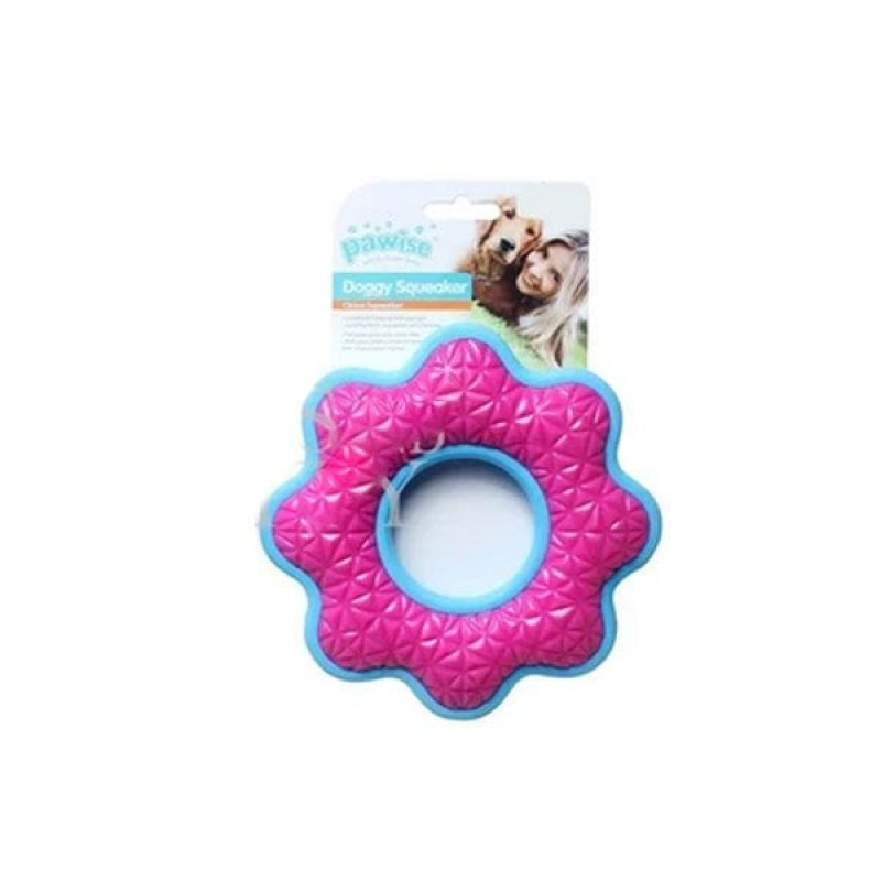 Pawise Trp Form Donut Mavi ve Pembe | Köpek Çiğneme Pawise Trp Form Donut Mavi ve Pembe | Köpek Çiğneme