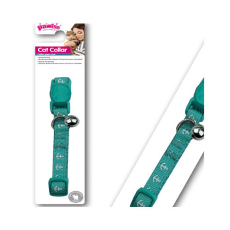 Pawise Yeşil Çapalı Boyun Tasması | Kedi Boyun Tasması Pawise Yeşil Çapalı Boyun Tasması | Kedi Boyun Tasması