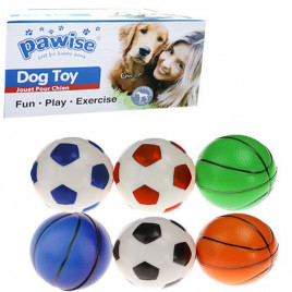 Zıplayan Top Karton Kutulu 24 Adet | Köpek Top Oyuncak