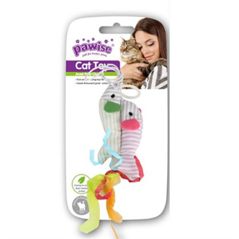 Pawise İkiz Balık Kedi Oyuncağı | Kedi Top Oyuncak Pawise İkiz Balık Kedi Oyuncağı | Kedi Top Oyuncak