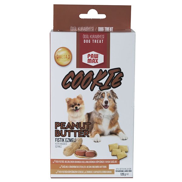 Pawmax  120 Gr Fıstık Ezmeli Büyük Ve Orta Irk | Köpek Atıştırmalık Ödül Maması