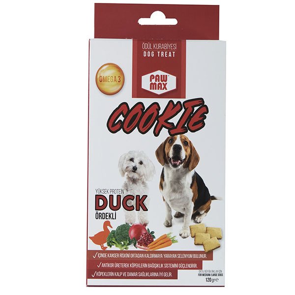 Pawmax 120 Gr Ördekli Büyük Ve Orta Irk | Köpek Atıştırmalık Ödül Maması