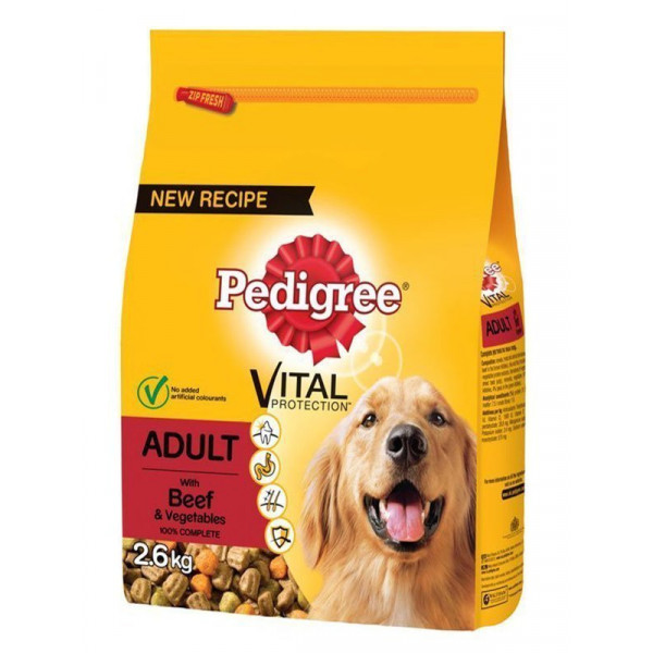 Pedigree 2.6 Kg Biftekli Ve Kümes Hayvanlı Yetişkin | Yetişkin Köpek Kuru Maması