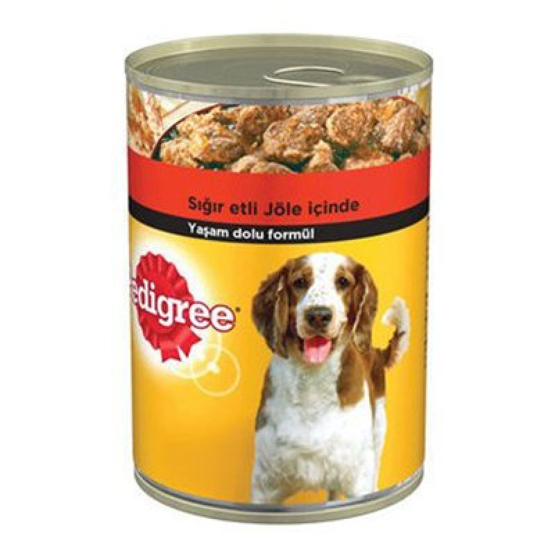 Pedigree 400 Gr Sığır Etli Yetişkin | Yetişkin Köpek Konserve Maması