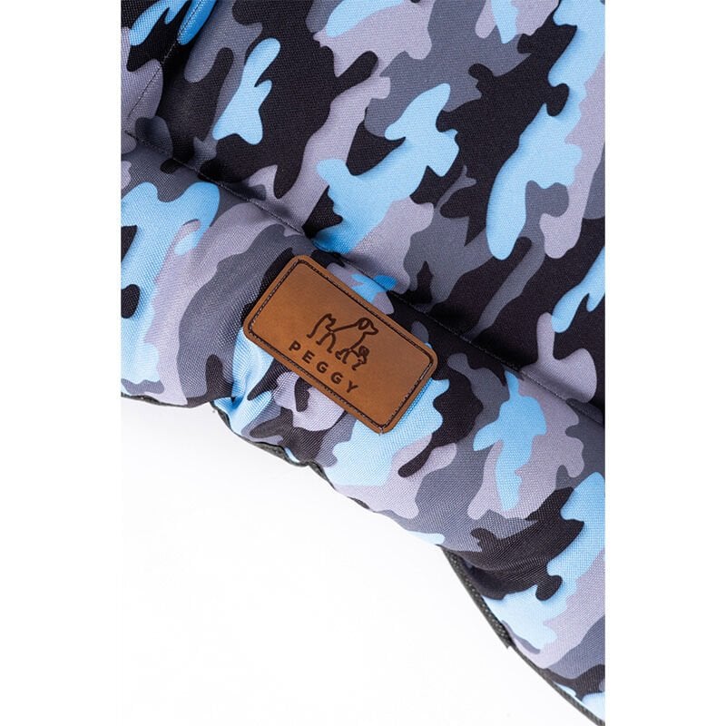 Peggy 48x52x6 Cm Simba Yer Minderi Mavi Small | Kumaş Köpek Yatağı