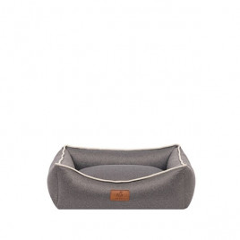 50x38x25 Cm Lola Yatak Kül Grisi Small | Kumaş Köpek Yatağı