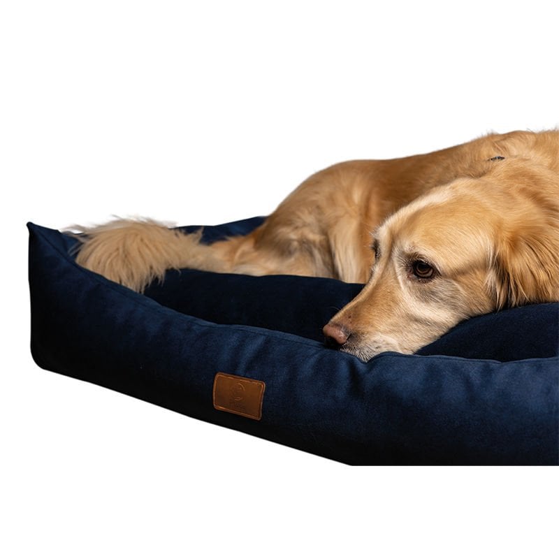 Peggy 50x38x25 Cm Luna Yatak Gece Mavisi Small | Kumaş Köpek Yatağı